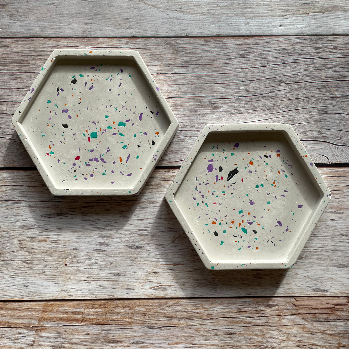 Trinket Tray Pair (Eco-friendly resin)