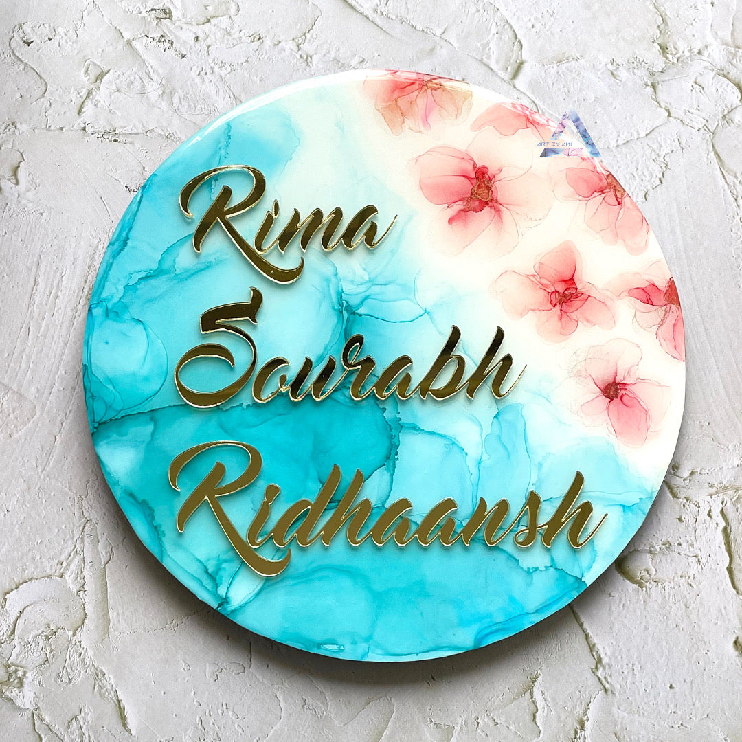 Inks & Resin Nameplate